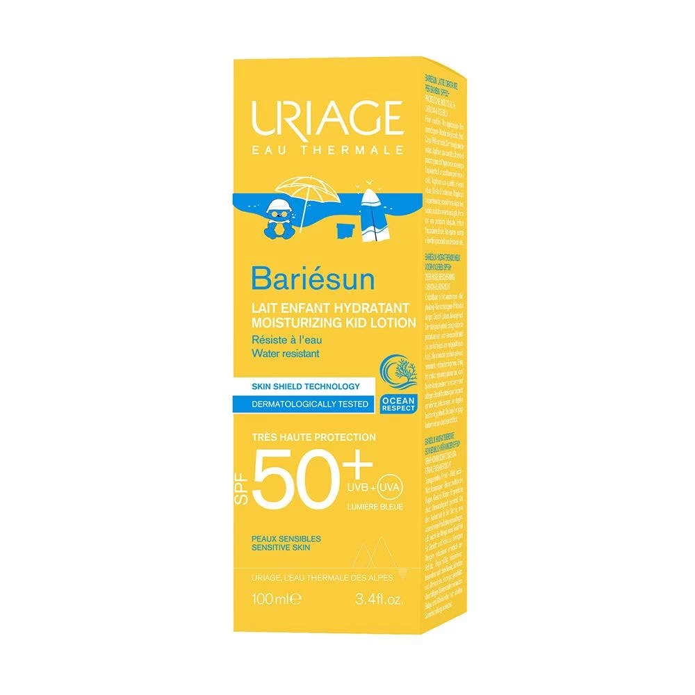 Latte Bambini Spf50+ 100ml Bariesun Uriage 2 Latte Bambini Spf50+ 100ml Bariesun Uriage - immagine 2