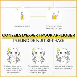 DECLÉOR Peeling Viso Notte All'acido Glicolico In Due Fasi 30ml Mandarine Verte Decléor -Negozi di cosmetici 100289