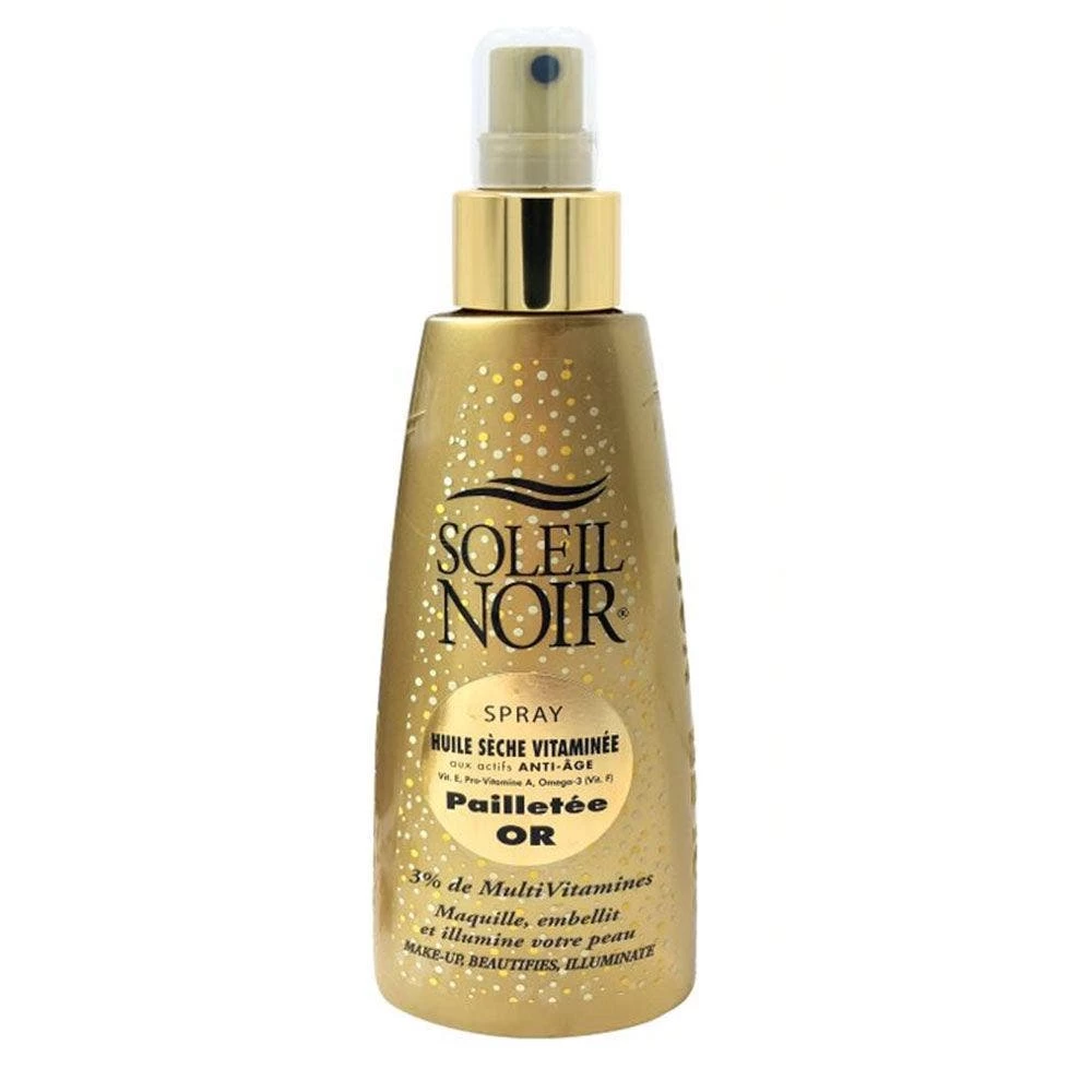 Olio Secco Spray Alle Vitamine 150 Ml Glitter Oro Soleil Noir 1 Olio Secco Spray Alle Vitamine 150 Ml Glitter Oro Soleil Noir