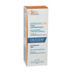 Fluido Anti-imperfezioni SPF50+ 50ml Keracnyl Pelle Grassa E Tendenza Acneica Ducray