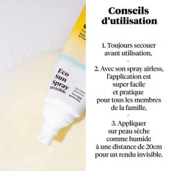 Spray Invisible SPF50+ Corpo E Viso 100ml Eco Sun Spray Corps Et Visage SeventyOne -Negozi di cosmetici 109245