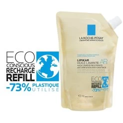 Olio Detergente Relipidante Pelle A Tendenza Atopica Eco-Ricarica Da 400ml Lipikar AP+ La Roche-Posay -Negozi di cosmetici 110257