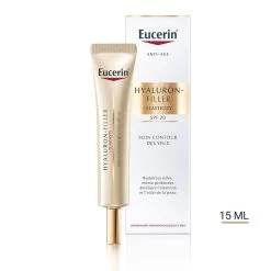 Crema Contorno Occhi SPF15 15ml Hyaluron-Filler + Elasticity Peaux Matures Eucerin