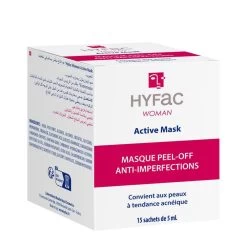 Trattamento Peel Con Maschera Attiva 15 Bustine Da 5 Ml Woman Pelle A Tendenza Acneica Hyfac
