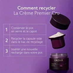 La Crema Anti-età Globale Ricarica 50ml Premier Cru Caudalie -Negozi di cosmetici 121006