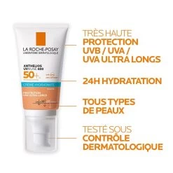 Crema Solare Idratante Colorata Con Profumo Protezione Molto Alta SPF 50+ 50ml La Roche-Posay 9 Crema Solare Idratante Colorata Con Profumo Protezione Molto Alta SPF 50+ 50ml La Roche-Posay -Negozi di cosmetici 121273