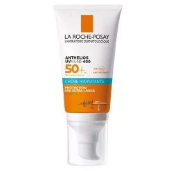 Uvmune 400 Crema Solare Idratante Per Il Viso SPF50+ Senza Profumo, Protezione Molto Alta 50ml La Roche-Posay