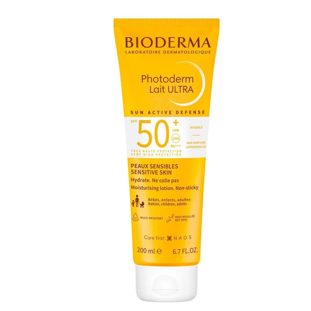 Protezione Solare Lait ULTRA SPF50+ 200ml Photoderm Pelli Sensibili Bioderma 1 Protezione Solare Lait ULTRA SPF50+ 200ml Photoderm Pelli Sensibili Bioderma