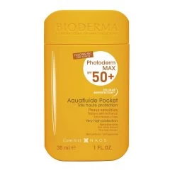 Protezione Salare Formato Viaggio Aquafluide Pocket 30ml Photoderm Max SPF50+ Bioderma