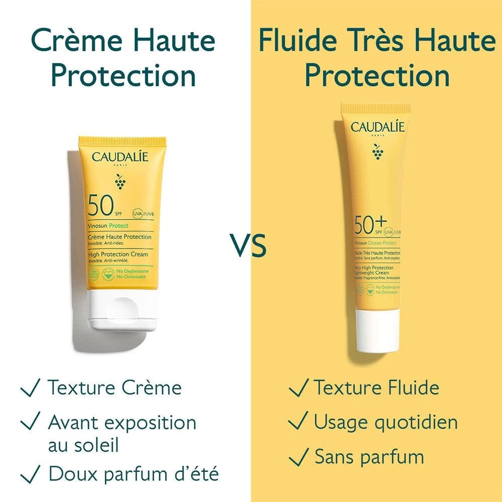 Crema Ad Alta Protezione SPF50 50ml Vinosun Caudalie 5 Crema Ad Alta Protezione SPF50 50ml Vinosun Caudalie - immagine 5