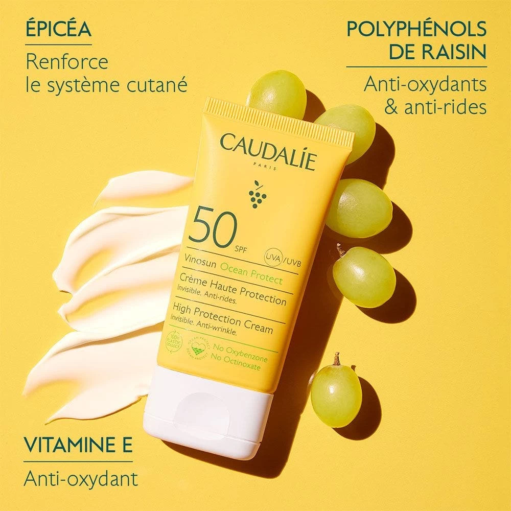 Crema Ad Alta Protezione SPF50 50ml Vinosun Caudalie 4 Crema Ad Alta Protezione SPF50 50ml Vinosun Caudalie - immagine 4