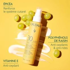 Solare Spray Spf30 Viso E Corpo 150ml Vinosun Caudalie -Negozi di cosmetici 123424