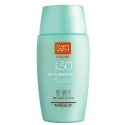 Bronzer (D) Fluido Viso SPF30 50ml Sun Care Pour Tous I Tipi Di Pelle Martiderm