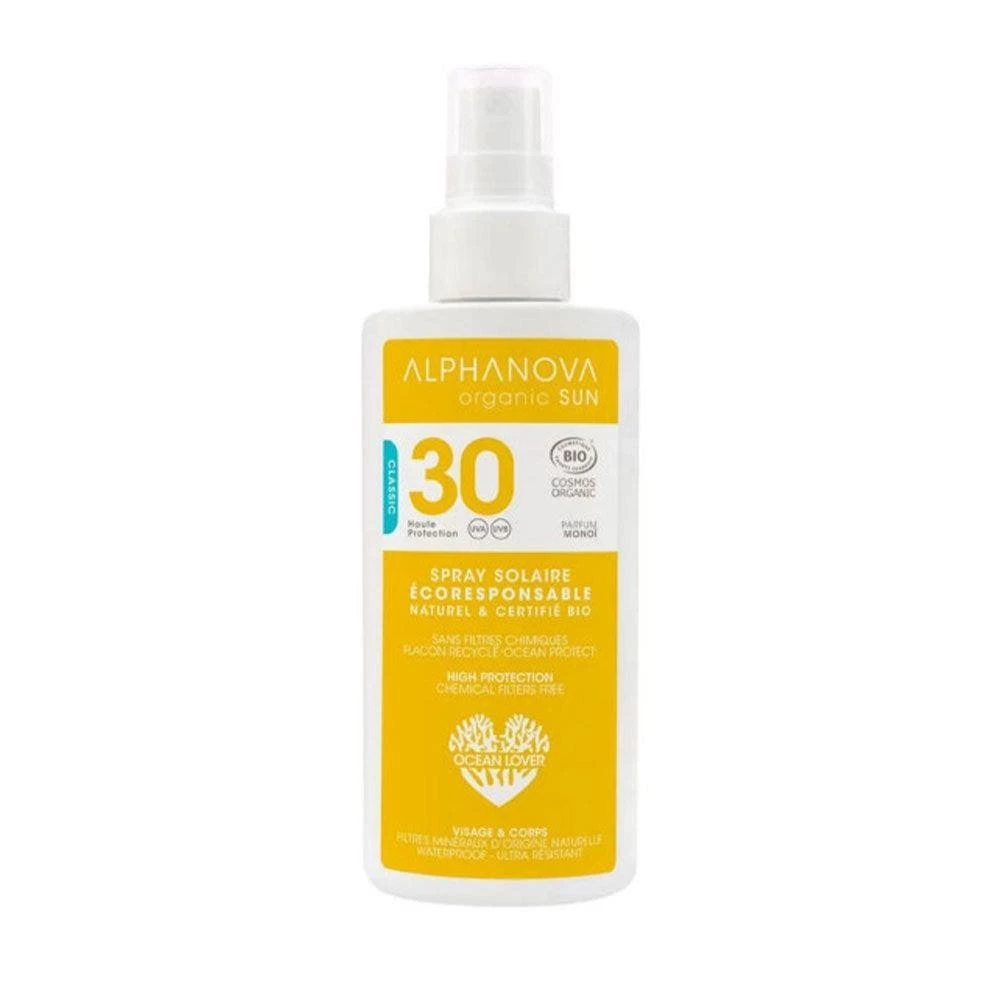 Sun Crema Solaire Spf30 Biologico 125g Profumo Monoi Alphanova 1 Sun Crema Solaire Spf30 Biologico 125g Profumo Monoi Alphanova