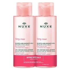 Duo Acqua Micellare Lenitiva 3 In 1 2x400ml Very Rose Nuxe