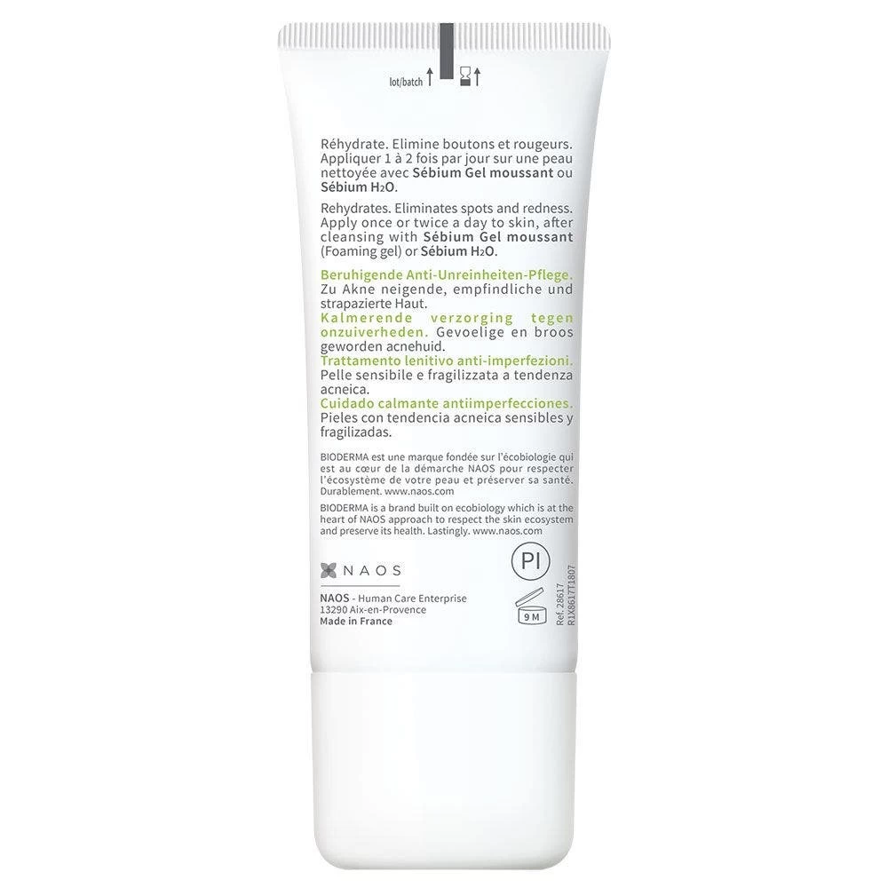 Trattamento Lenitivo Anti-imperfezioni Pelle A Tendenza Acneica 30ml Sebium Peau Acnéique Bioderma 5 Trattamento Lenitivo Anti-imperfezioni Pelle A Tendenza Acneica 30ml Sebium Peau Acnéique Bioderma - immagine 5