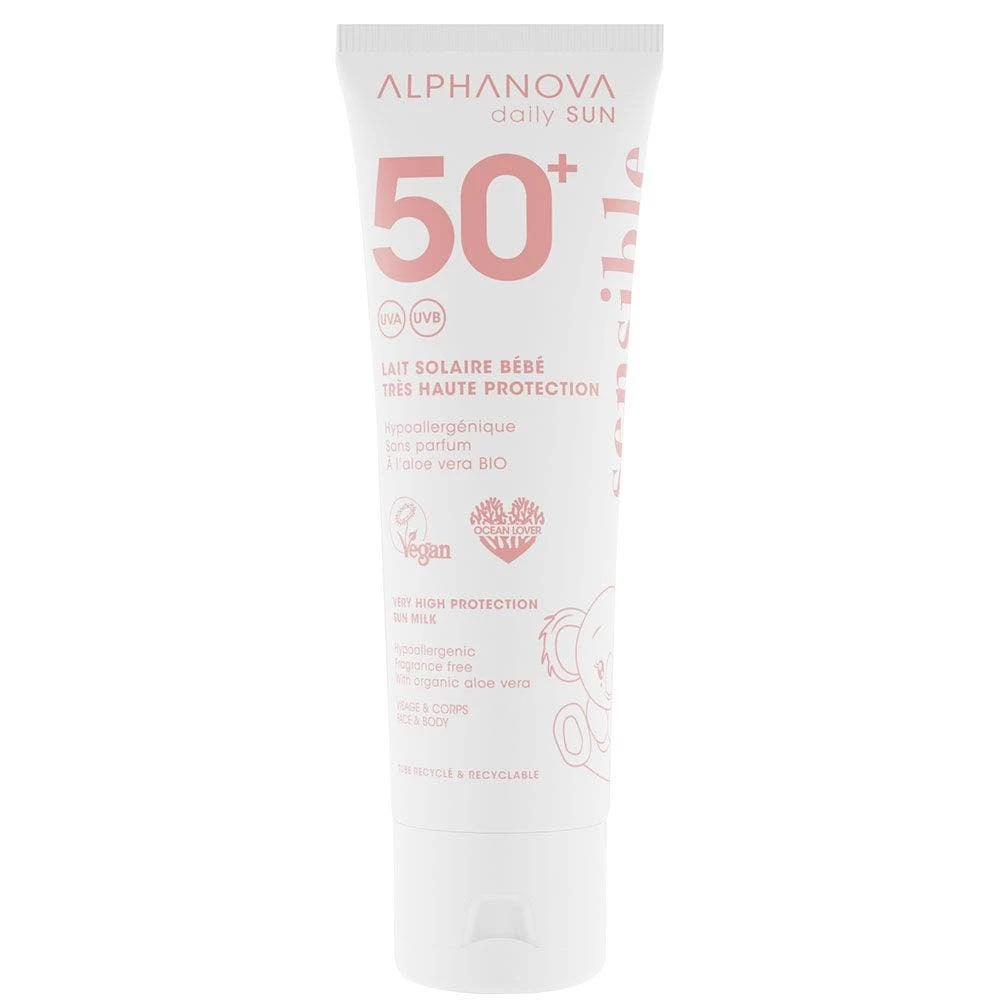 Latte Solare SPF50+ Per Bambini 50ml Daily Sun Alphanova 1 Latte Solare SPF50+ Per Bambini 50ml Daily Sun Alphanova