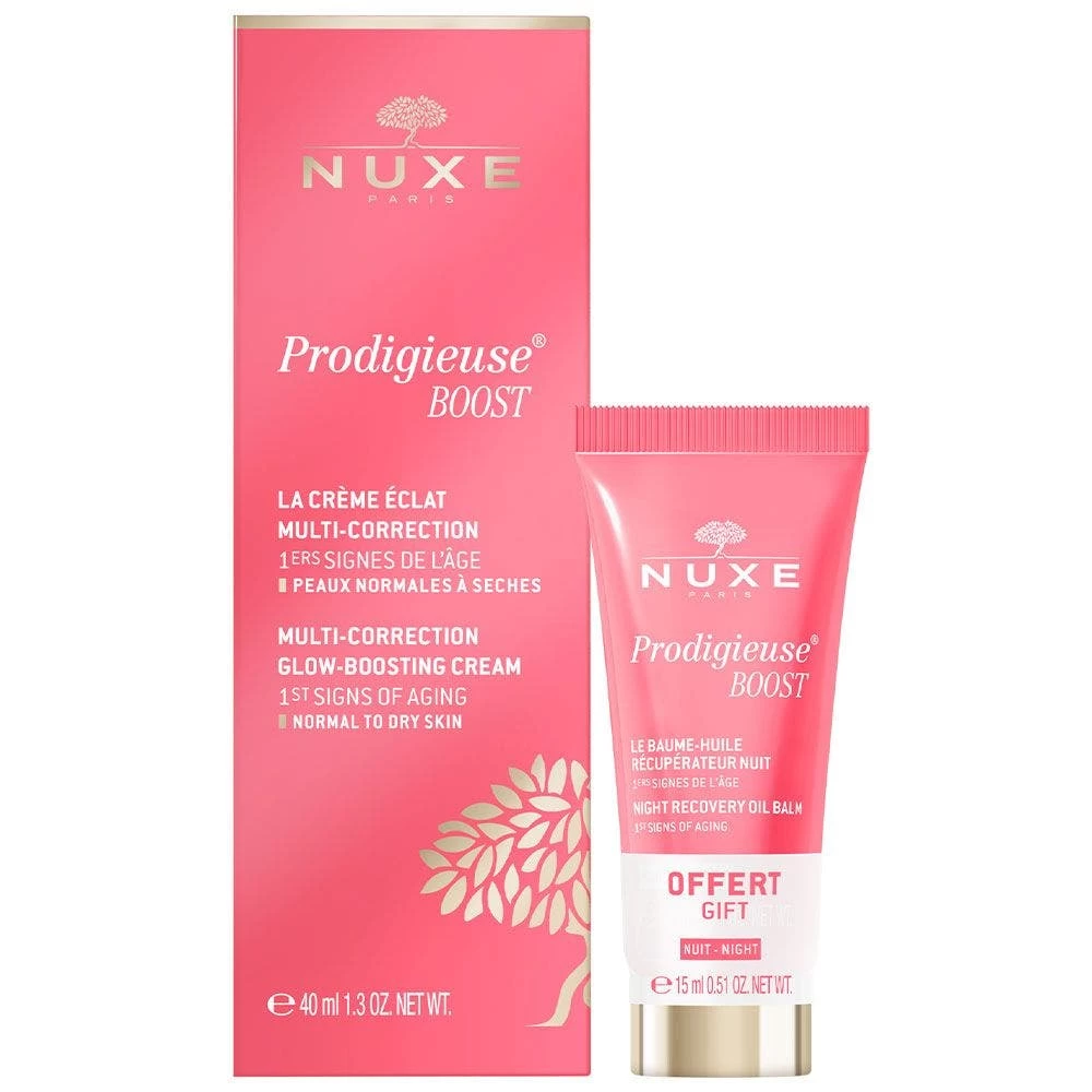La Crema Eclat Multi-correzione 40ml & Baume-Huile Recupero Fisico Notte Gratuito Prodigieuse Boost Nuxe 1 La Crema Eclat Multi-correzione 40ml & Baume-Huile Recupero Fisico Notte Gratuito Prodigieuse Boost Nuxe