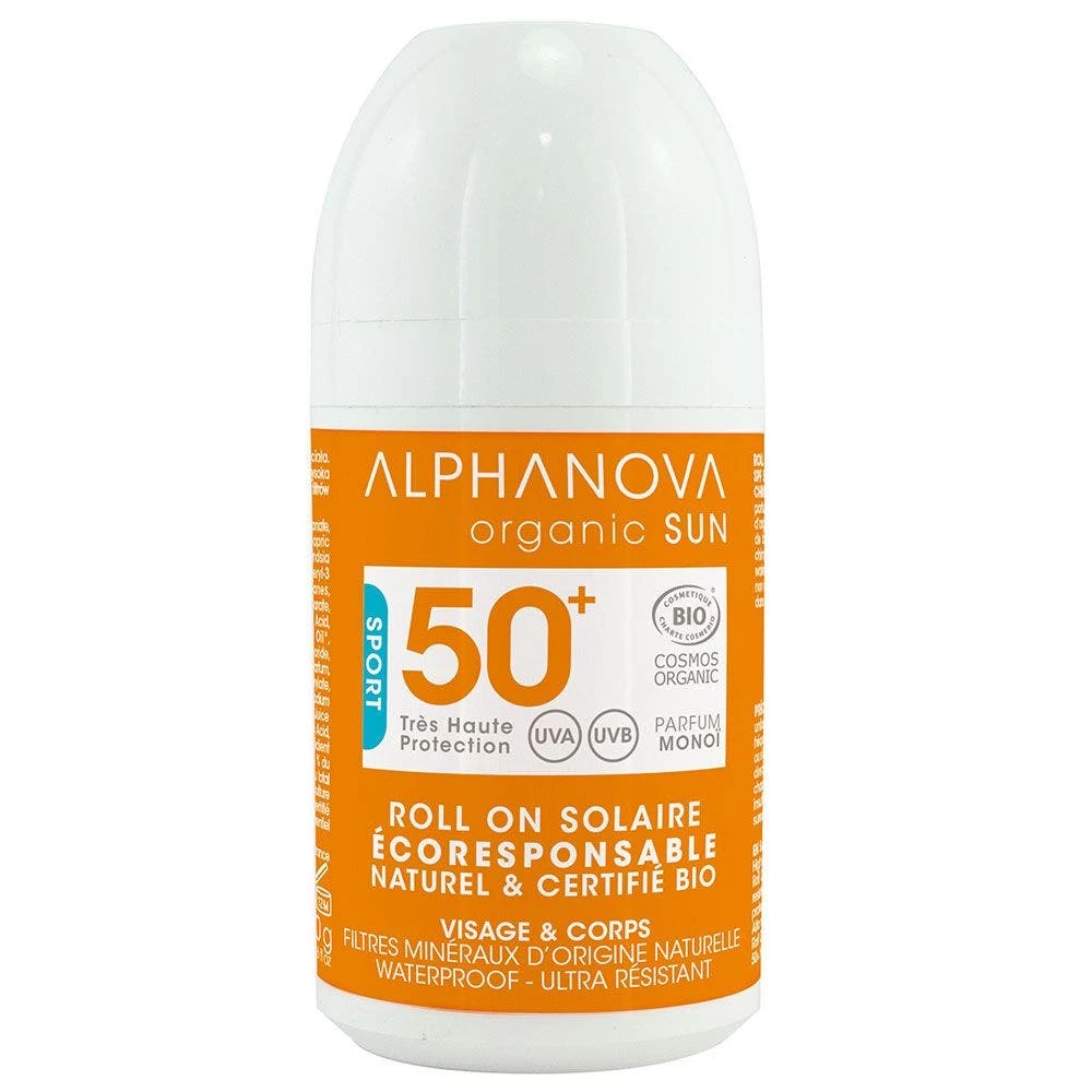 Crema Sun Sport Extreme Roll-on Spf50+ Bio 70g Alphanova 1 Crema Sun Sport Extreme Roll-on Spf50+ Bio 70g Alphanova