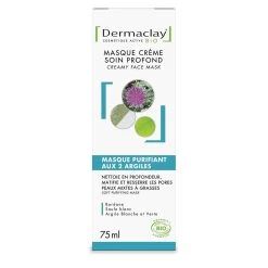 Maschera Purificante Con 2 Argille 50ml Dermaclay -Negozi di cosmetici 130168