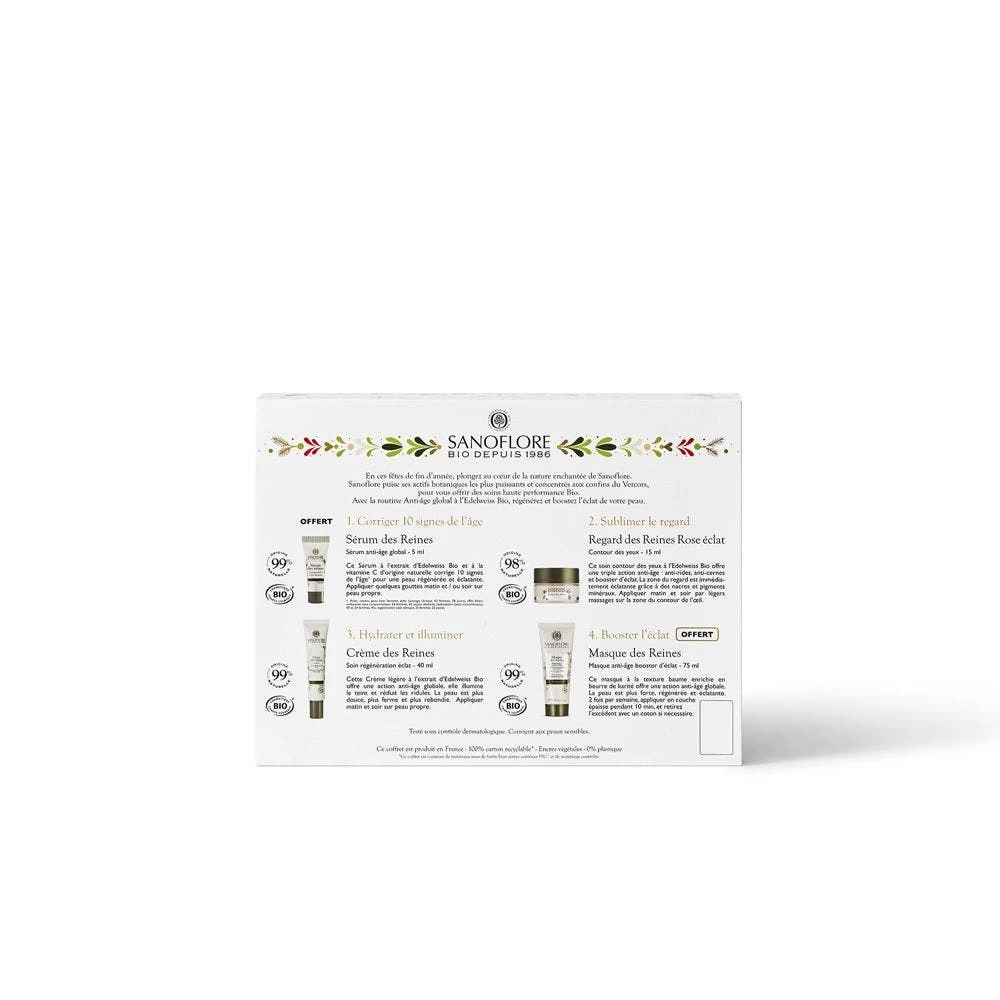 Set Globale Biologico Per La Routine Anti-invecchiamento Reines Sanoflore 2 Set Globale Biologico Per La Routine Anti-invecchiamento Reines Sanoflore - immagine 2