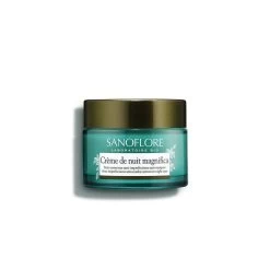 Crema Notte Agli Oli Essenziali Biologici 50ml Magnifica Pelle Grassa Con Tendenza All'acne Sanoflore