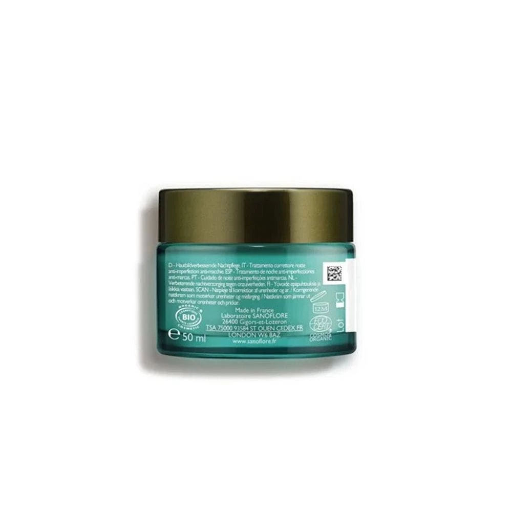 Crema Notte Agli Oli Essenziali Biologici 50ml Magnifica Pelle Grassa Con Tendenza All'acne Sanoflore 6 Crema Notte Agli Oli Essenziali Biologici 50ml Magnifica Pelle Grassa Con Tendenza All'acne Sanoflore - immagine 6