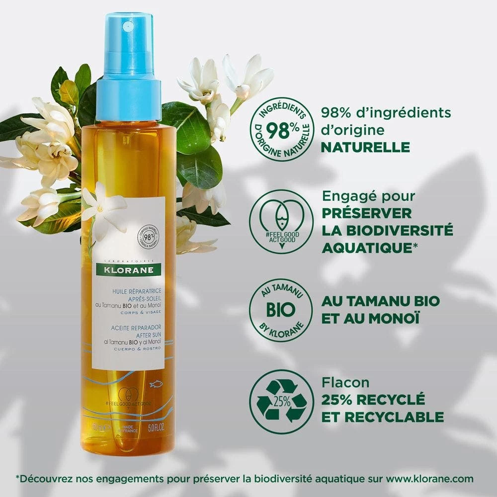 Olio Ristrutturante Doposole 150ml Klorane 3 Olio Ristrutturante Doposole 150ml Klorane - immagine 3