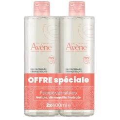 Lozione Micellare Pelli Sensibili 2x400ml Mes Essentiels Avène