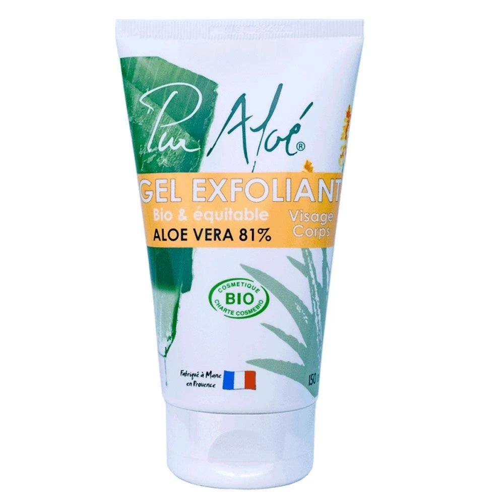Gel Esfoliante Biologico Per Viso E Corpo 150 Ml Pur Aloé 1 Gel Esfoliante Biologico Per Viso E Corpo 150 Ml Pur Aloé