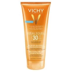 Gel Latte Ultra Fondente Spf30 Per Pelle Sensibile 200 Ml Ideal Soleil Vichy
