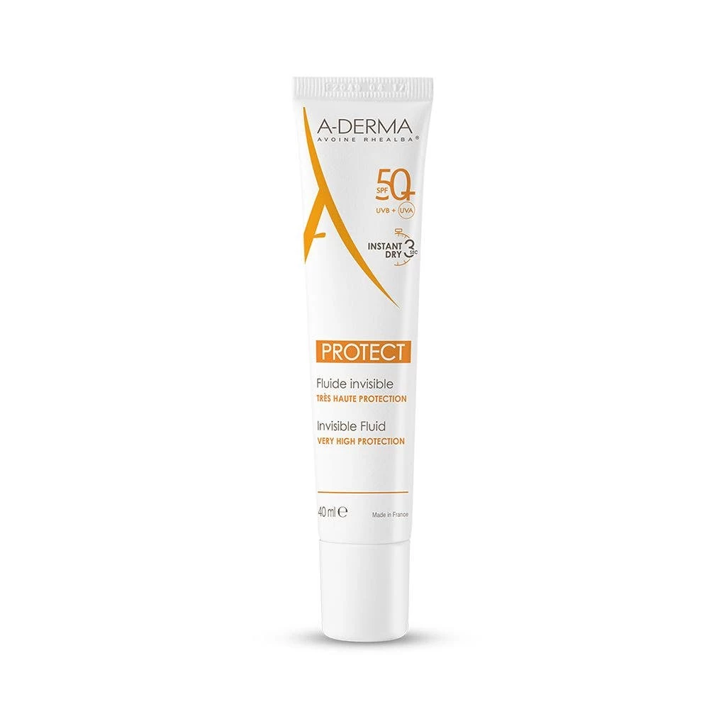 A Derma Protect Invisible Fluido Spf50+ Pelle Fragile Combinata Grassa 40 Ml Protect A-Derma 1 A Derma Protect Invisible Fluido Spf50+ Pelle Fragile Combinata Grassa 40 Ml Protect A-Derma