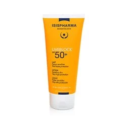 Latte Ad Altissima Protezione Spf50+ Pelle Sensibile 100ml Uveblock Isispharma