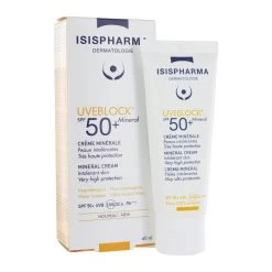 Crema Minerale Spf50+ Minerale 40 Ml Uveblock Isispharma