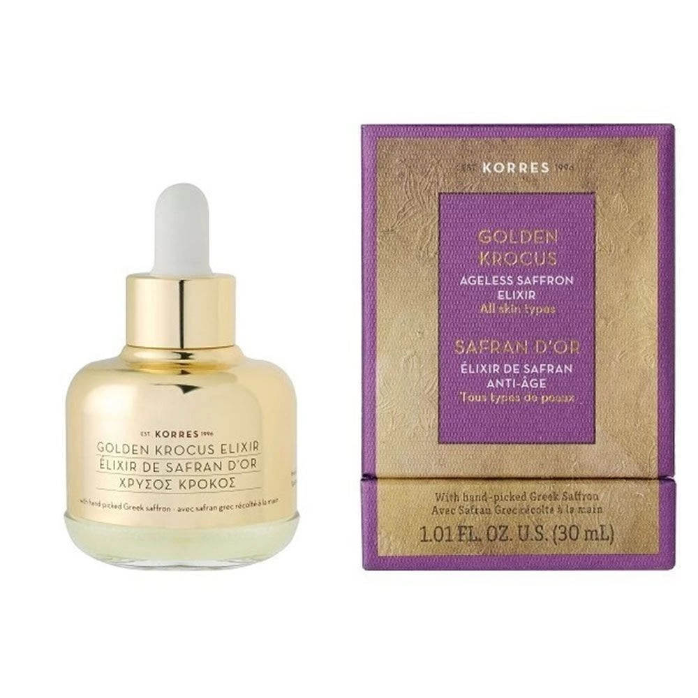 Elixir Anti-age Safran D'or Golden Krocus 30ml Korres 1 Elixir Anti-age Safran D'or Golden Krocus 30ml Korres