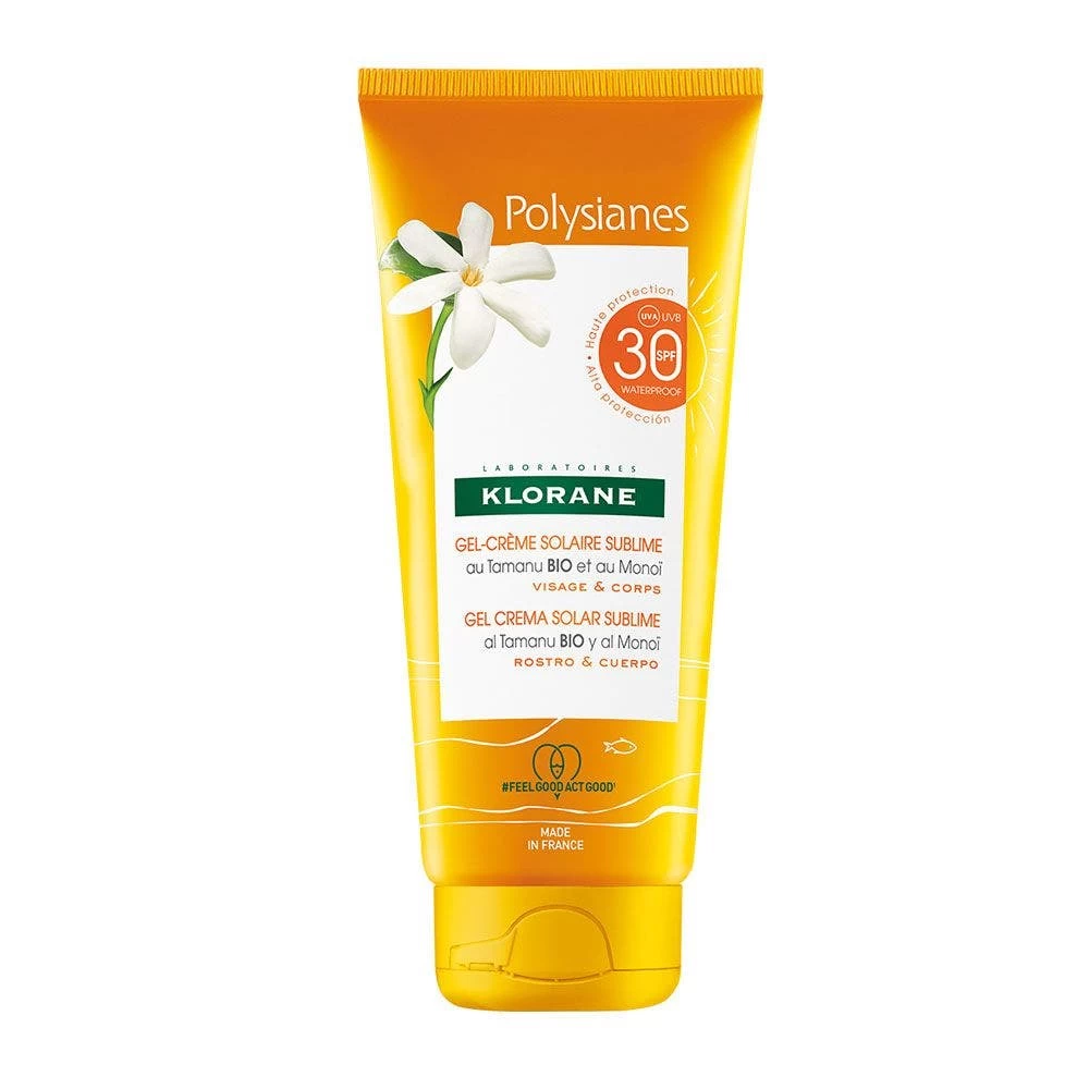 Gel-crema Solare Sublime SPF30 200 Ml Polysianes Klorane 1 Gel-crema Solare Sublime SPF30 200 Ml Polysianes Klorane