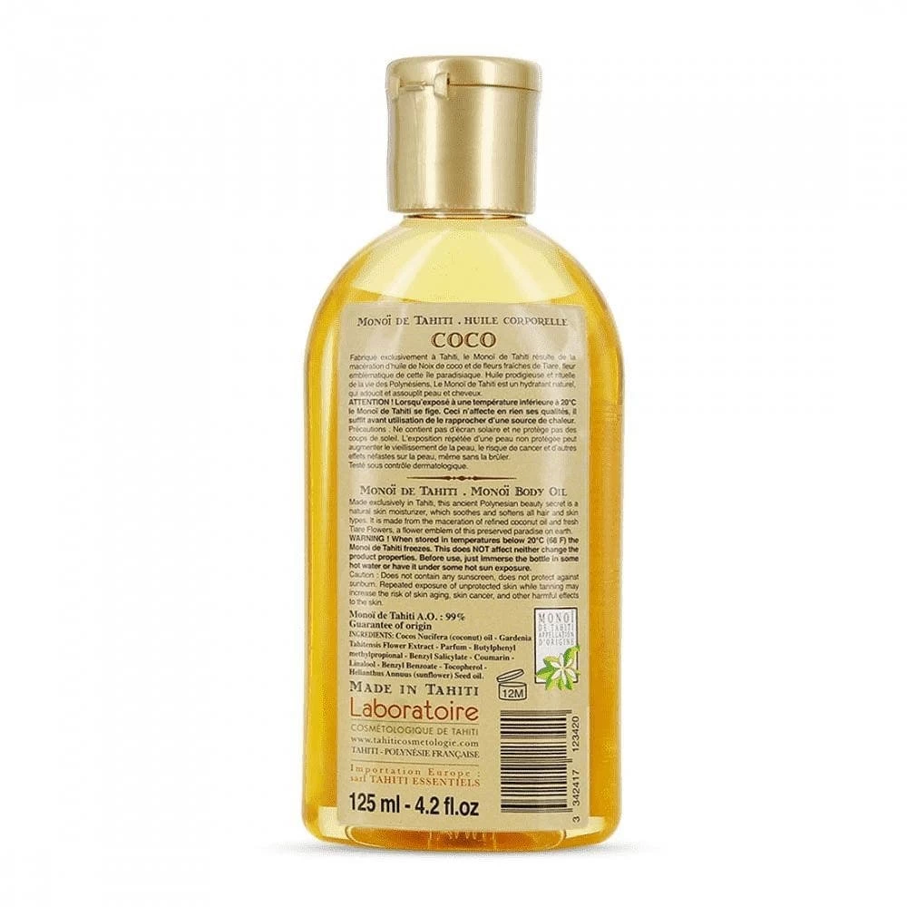 Cocco Monoi Di Tahiti 120 Ml Vahine Tahiti 2 Cocco Monoi Di Tahiti 120 Ml Vahine Tahiti - immagine 2