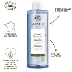 Acqua Micellare Detergente Biologica 400 Ml Aciana Botanica Sanoflore -Negozi di cosmetici 81631