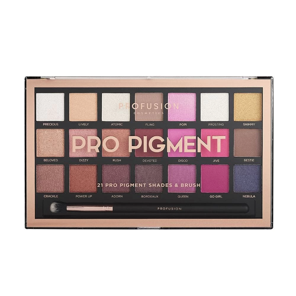 21 Sfumature Pro Pigment Eye Palette Profusion Cosmetics 1 21 Sfumature Pro Pigment Eye Palette Profusion Cosmetics