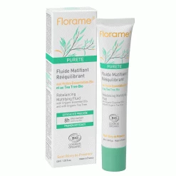 Purete Bio Fluido Opacizzante Equilibrante 40 Ml Pelle Da Mista A Grassa Florame