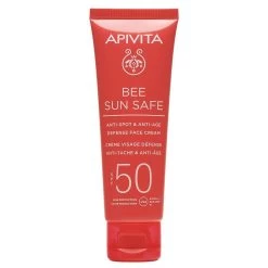 Crema Viso Anti-Macchia E Anti-Età SPF50 50ml Bee Sun Safe Apivita
