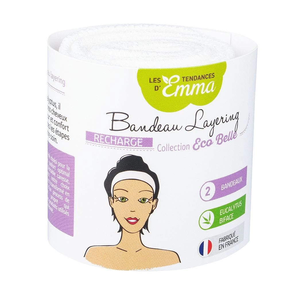 Fasce Per Capelli A Strati Set Di 2 Les Tendances D'Emma 2 Fasce Per Capelli A Strati Set Di 2 Les Tendances D'Emma - immagine 2