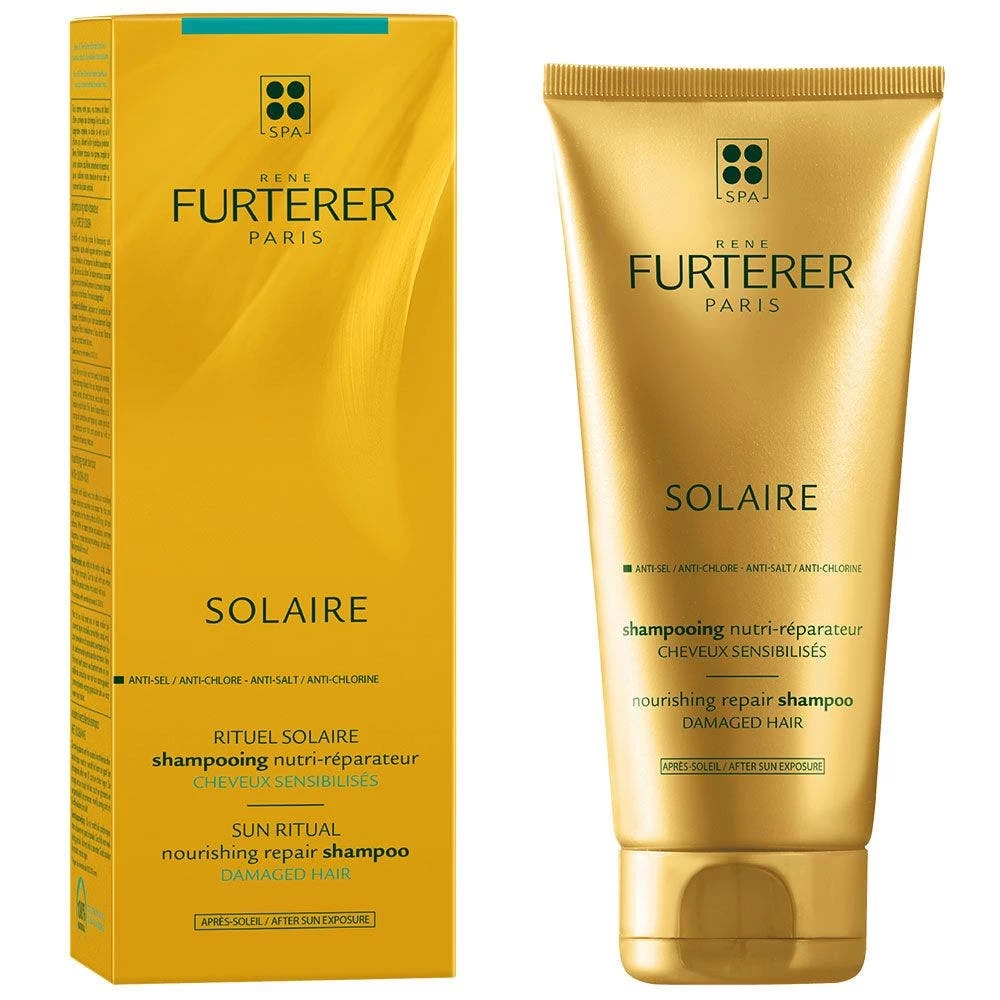 Shampoo Nutri-riparatore Doposole Capelli Sensibilizzati 200ml Solaire René Furterer 2 Shampoo Nutri-riparatore Doposole Capelli Sensibilizzati 200ml Solaire René Furterer - immagine 2