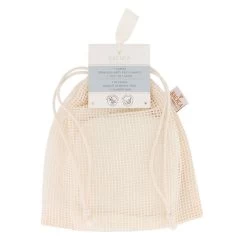 Quadratini Struccanti Riutilizzabili + Retina Di Lavaggio X 7 Bachca