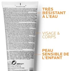 Latte Dermo Pediatrics Bambini Spf50 250ml Anthelios Peaux Sensibles Sans Parfum La Roche-Posay -Negozi di cosmetici 95584