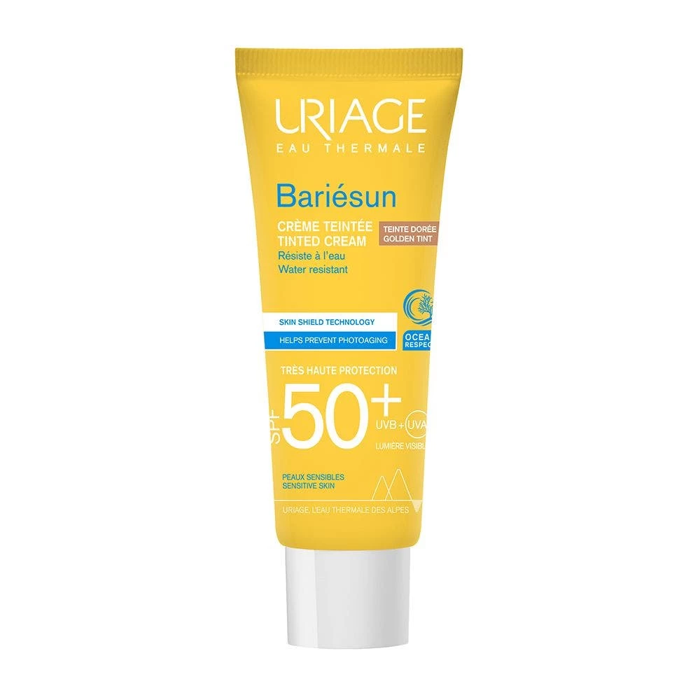 Crema Colorata SPF50+ Tinta Oro 50ml Bariesun Uriage 1 Crema Colorata SPF50+ Tinta Oro 50ml Bariesun Uriage