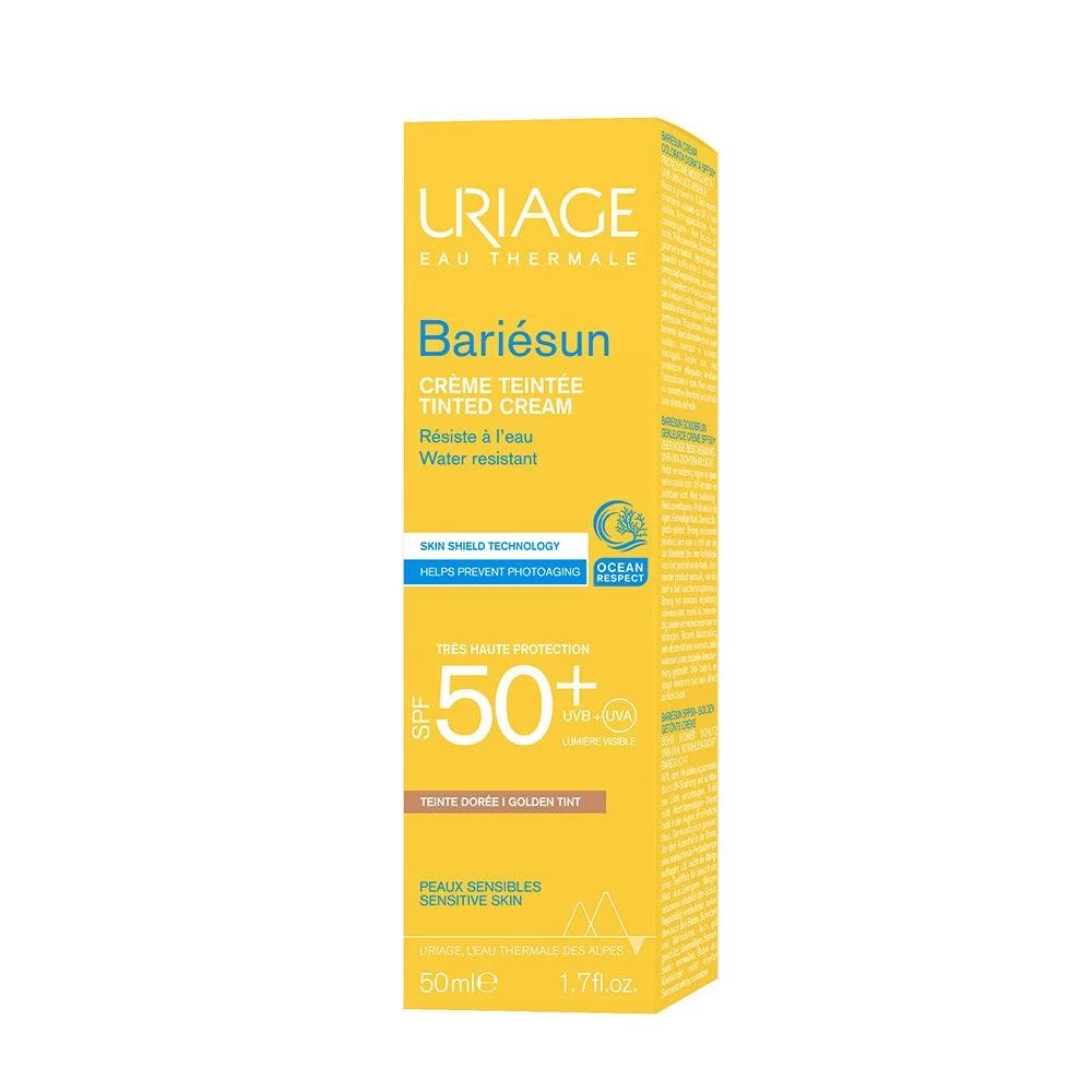 Crema Colorata SPF50+ Tinta Oro 50ml Bariesun Uriage 2 Crema Colorata SPF50+ Tinta Oro 50ml Bariesun Uriage - immagine 2